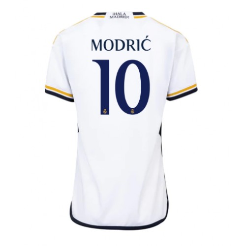 Real Madrid Luka Modric #10 Hjemmedrakt Kvinner 2023-24 Kortermet Real Madrid Luka Modric #10 Hjemmedrakt Kvinner 2023-24 Kortermet
